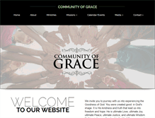 Tablet Screenshot of icgrace.org